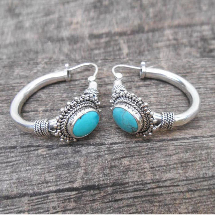 Antique Turquoise Earrings