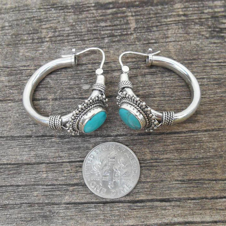 Antique Turquoise Earrings