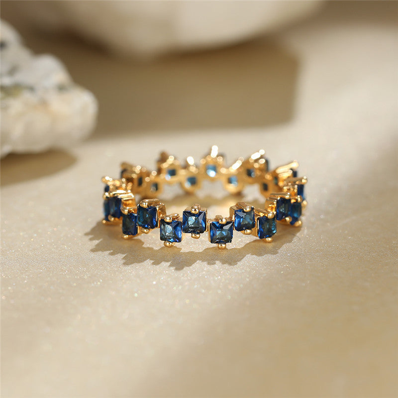 Crushed Diamond Sparkling Ring