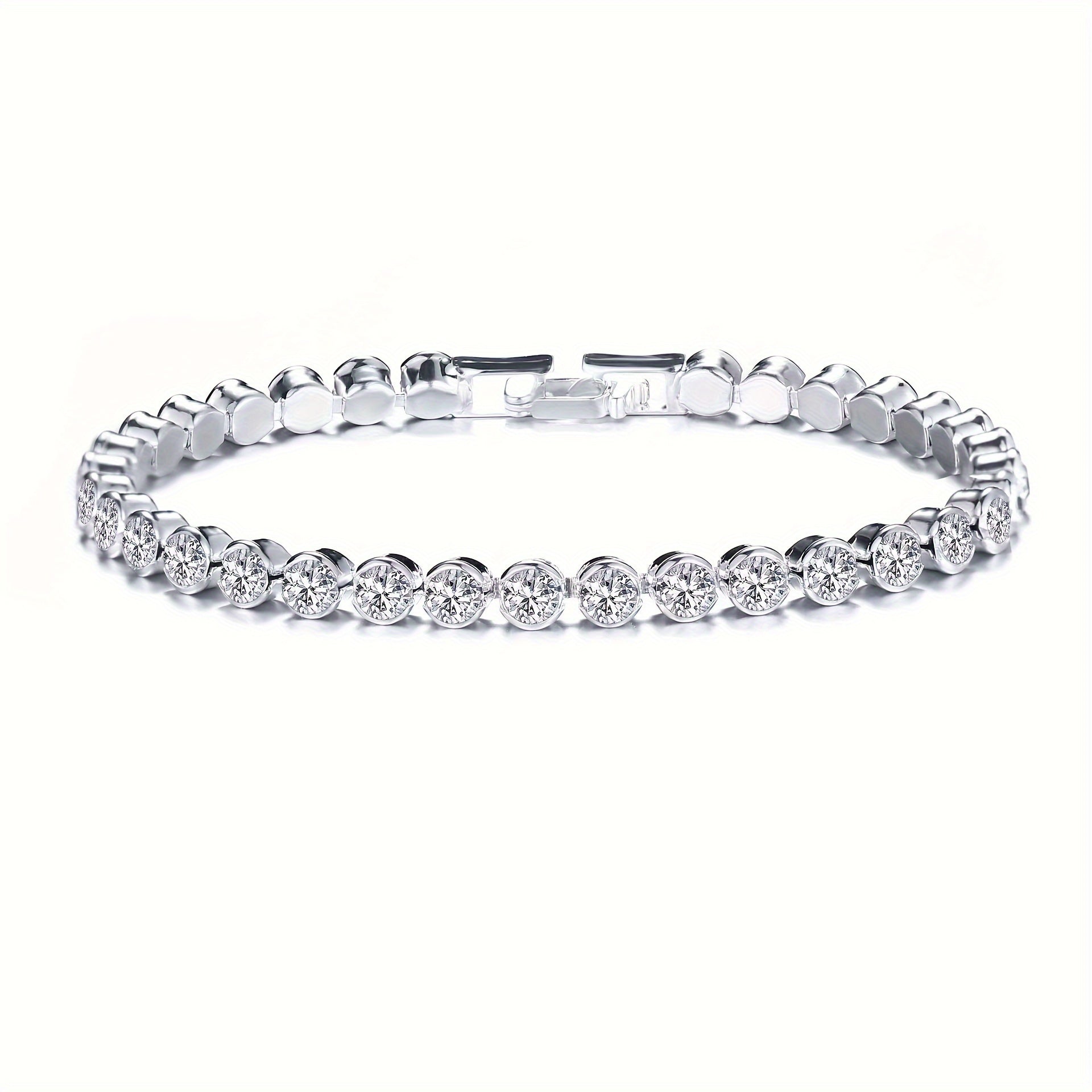 Elegant Zirconia Bracelet – Sparkling Cubic Zirconia
