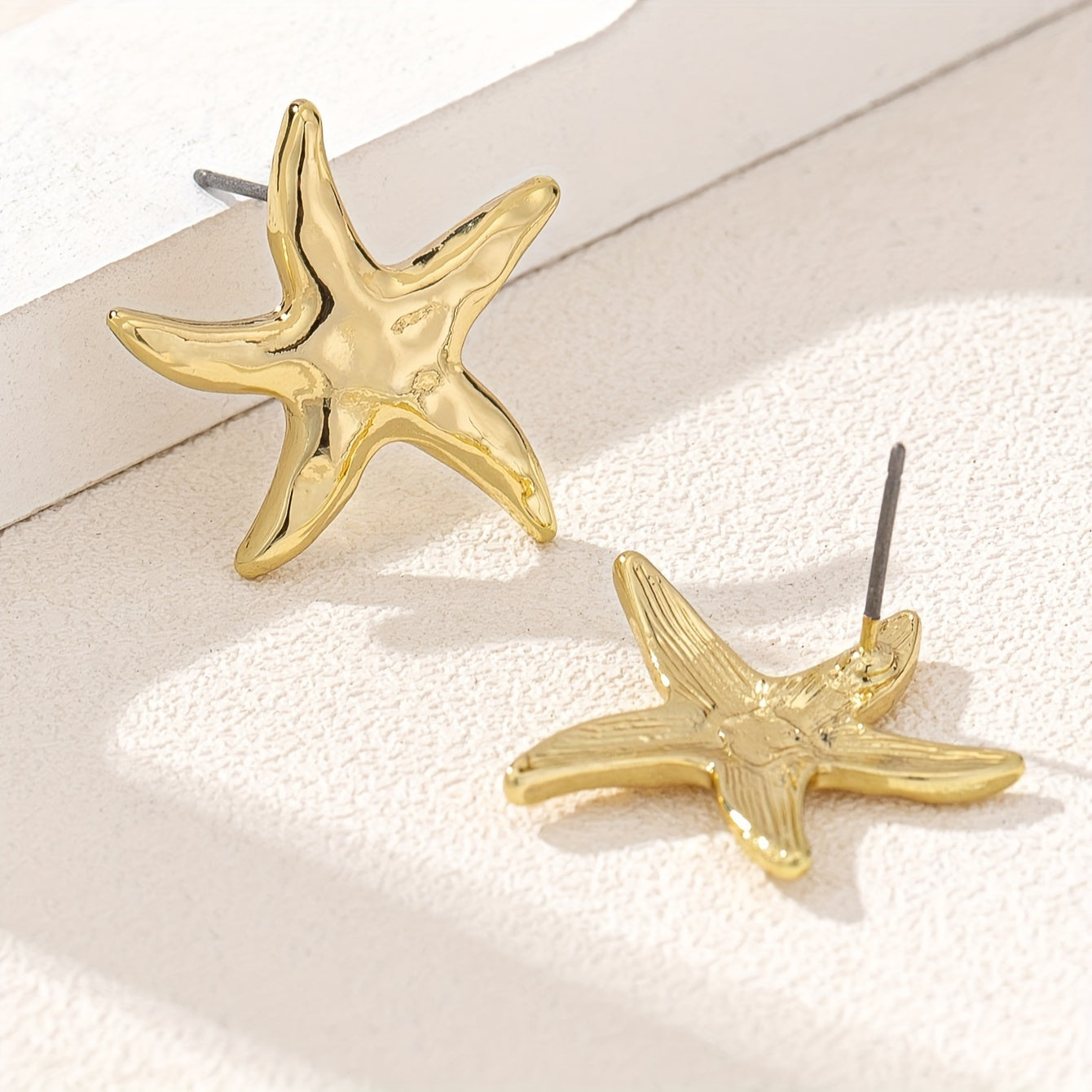 Starry Shores Bohemian Golden Stud Earring