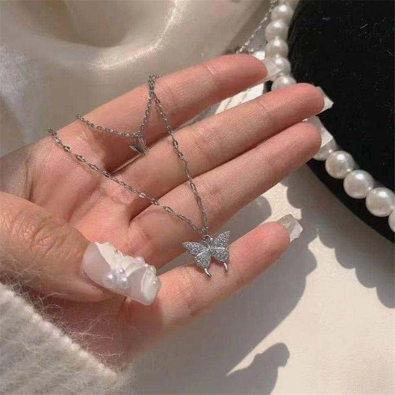 Fluttering Elegance: The Annabella Necklace