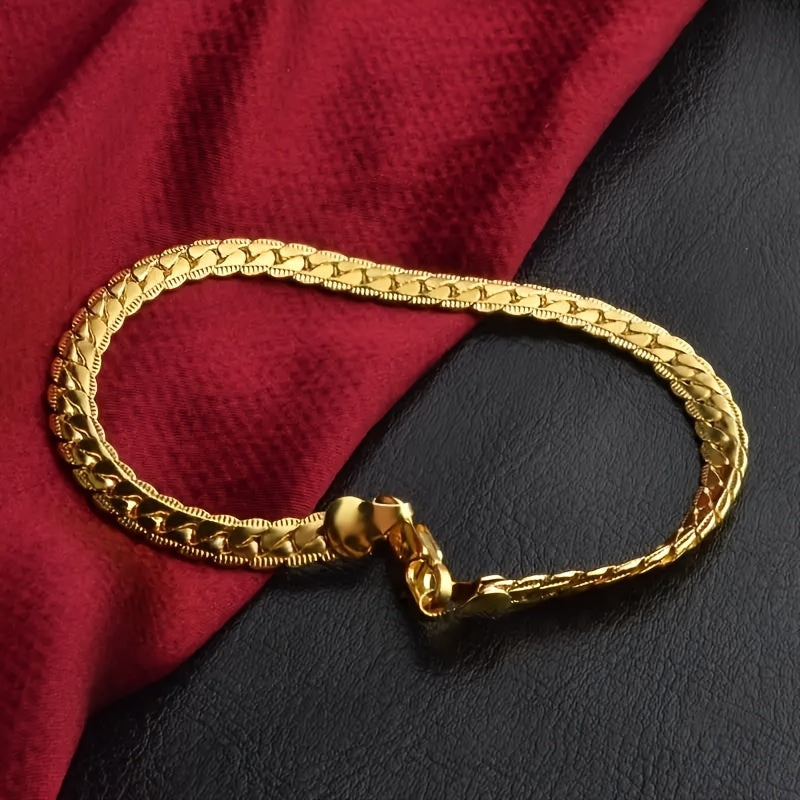 Golden Grace Cuff Sleek Bracelet for Effortless Everyday Elegance