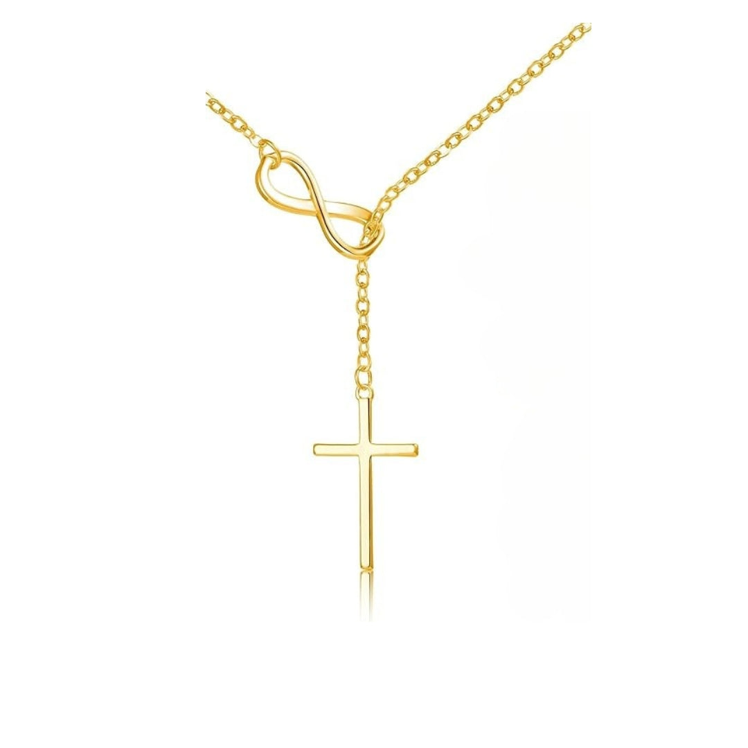 Stracka Infini Cross Necklace