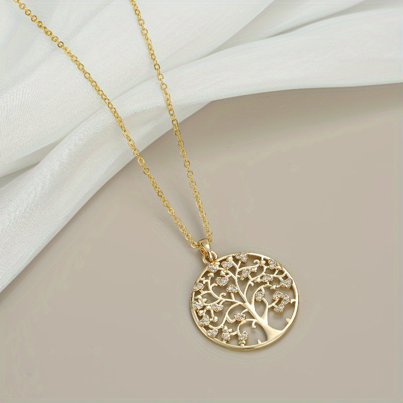 Golden Origins Timeless Tree of Life Pendant for Her