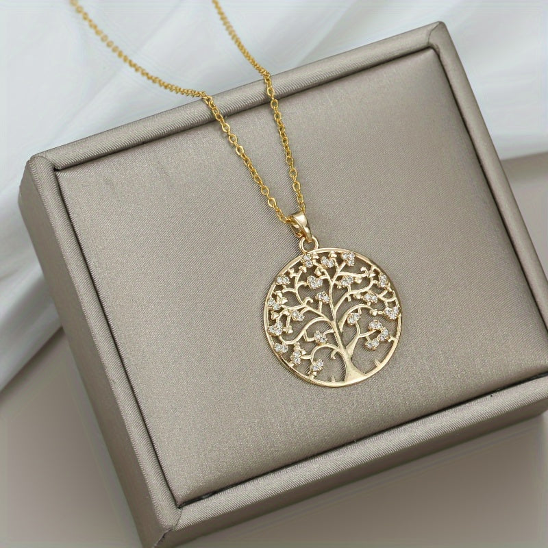 Golden Origins Timeless Tree of Life Pendant for Her