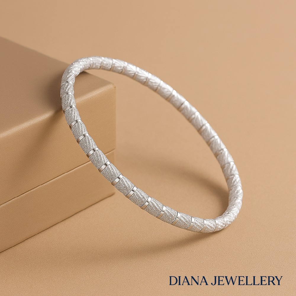 Isavetta Bruni | Refined 16k White Gold Bracelet