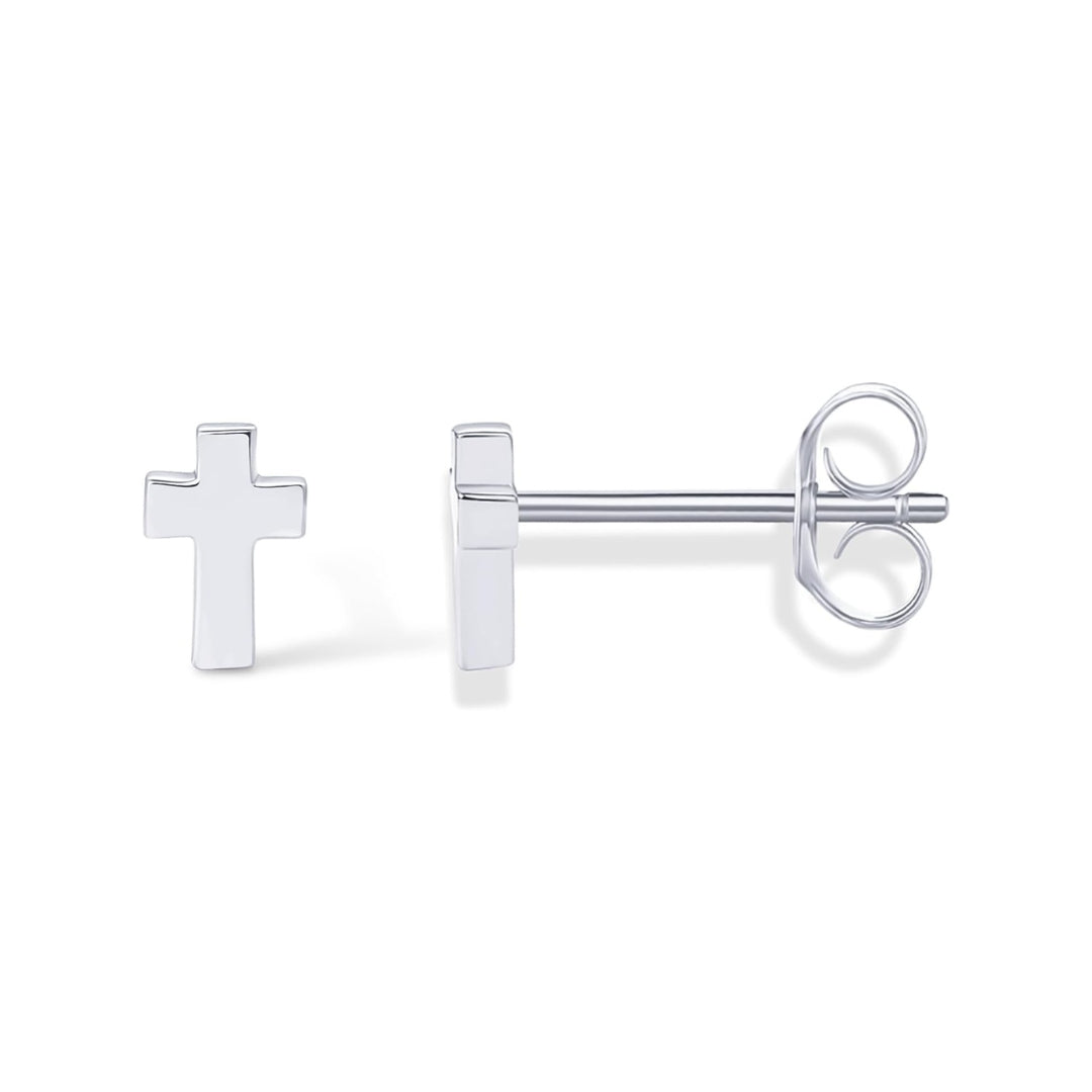 Slat Cross Earrings – Crafted for Sophisticated Style