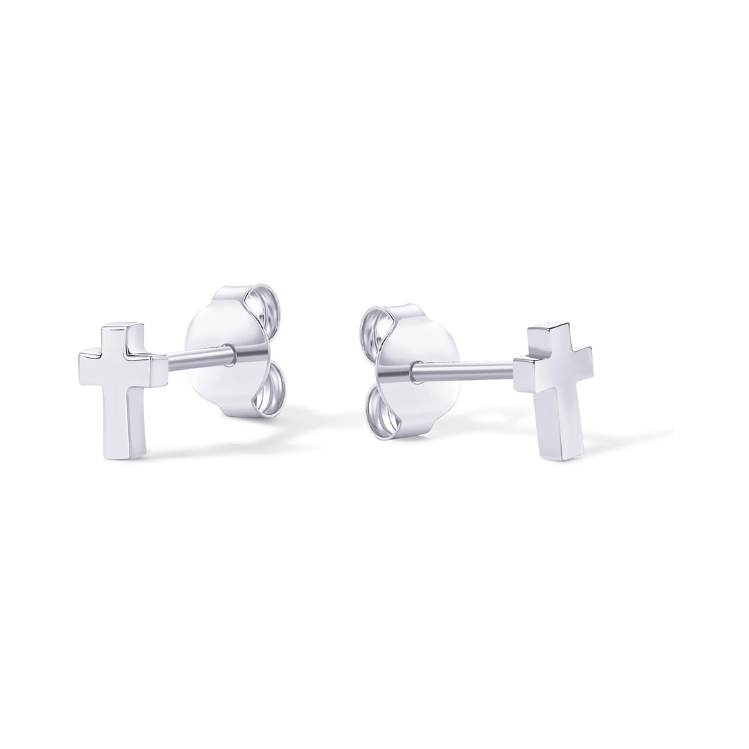 Slat Cross Earrings – Crafted for Sophisticated Style