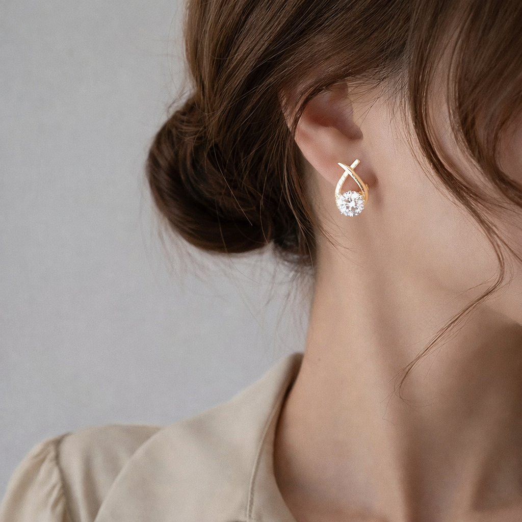 Arielle Golden Earrings