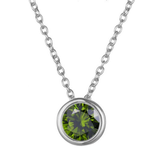 Lyra Spark: Timeless Birthstone Charm