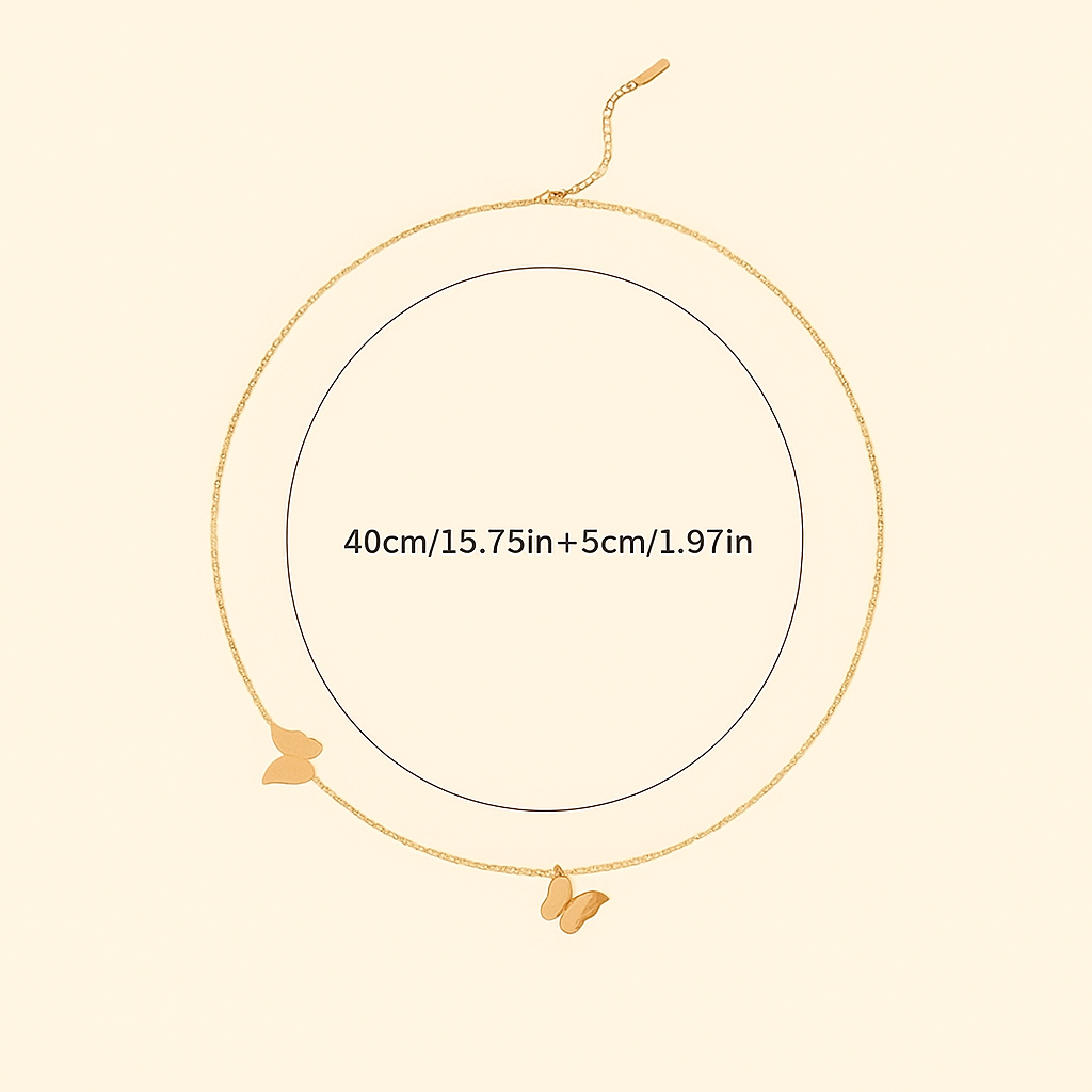 Lore Butterfly Pendant Necklace for Women