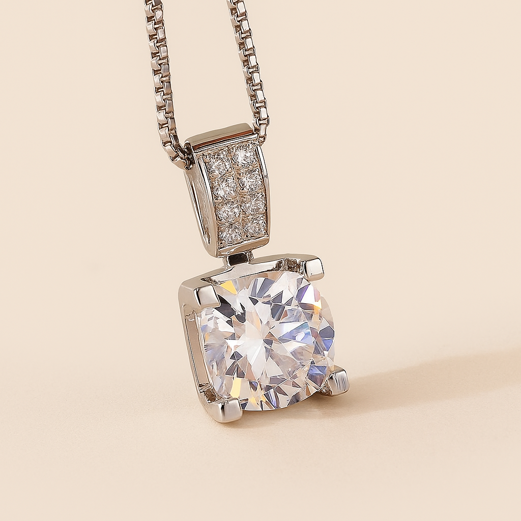 Effortless Beauty | Elegant Zirconia Necklace