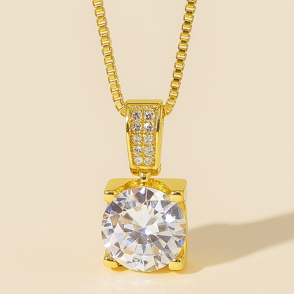 Effortless Beauty | Elegant Zirconia Necklace
