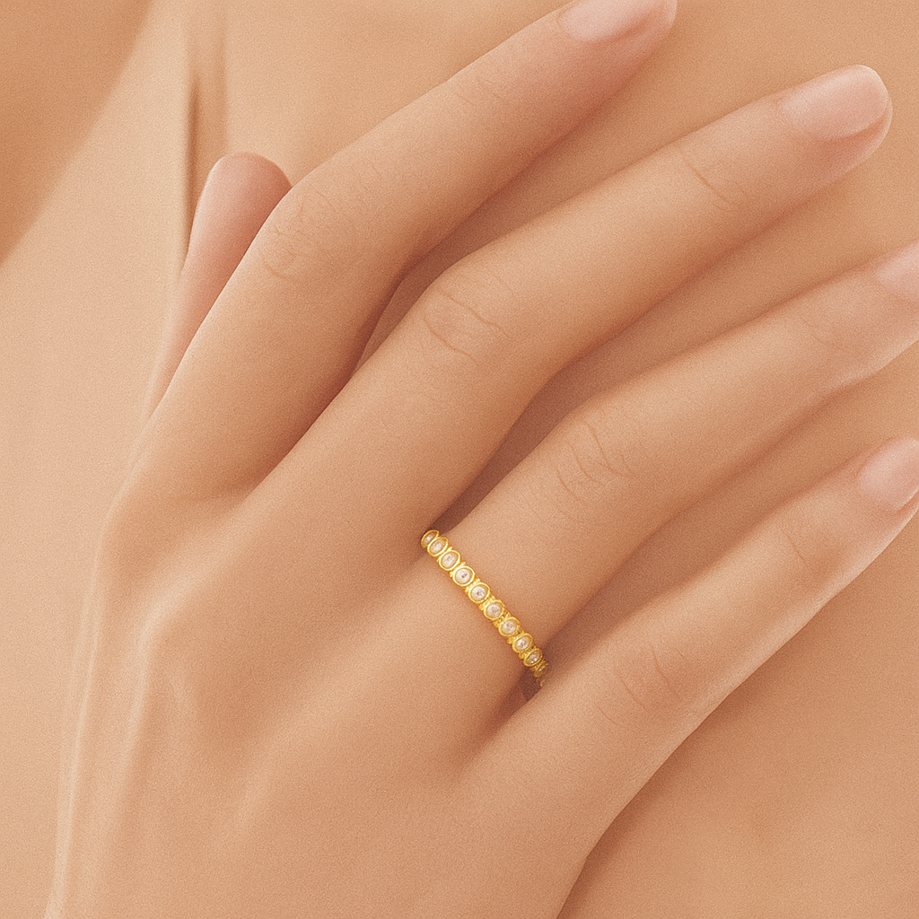 Luxury Round Zirconia Ring