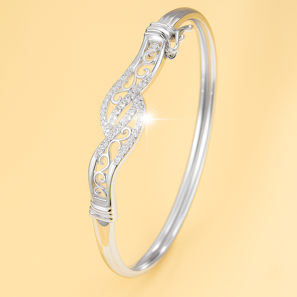 Vintage Style with Sparkling Zirconia for Women