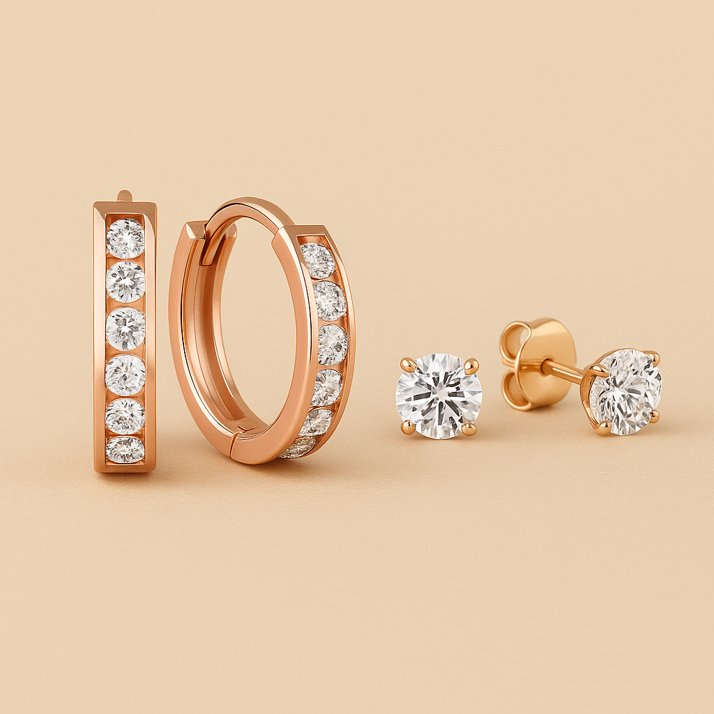 Dara – Sparkling Brilliance Set in 14k Gold