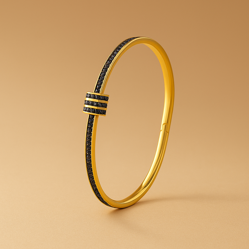 Tessandra Virelli White Gem Bracelet | 16k Gold