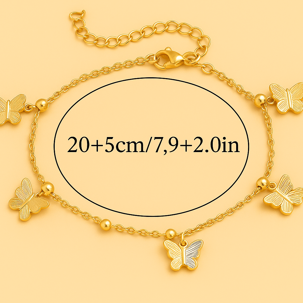 Aurelia | Daily Butterfly Charm Bracelet