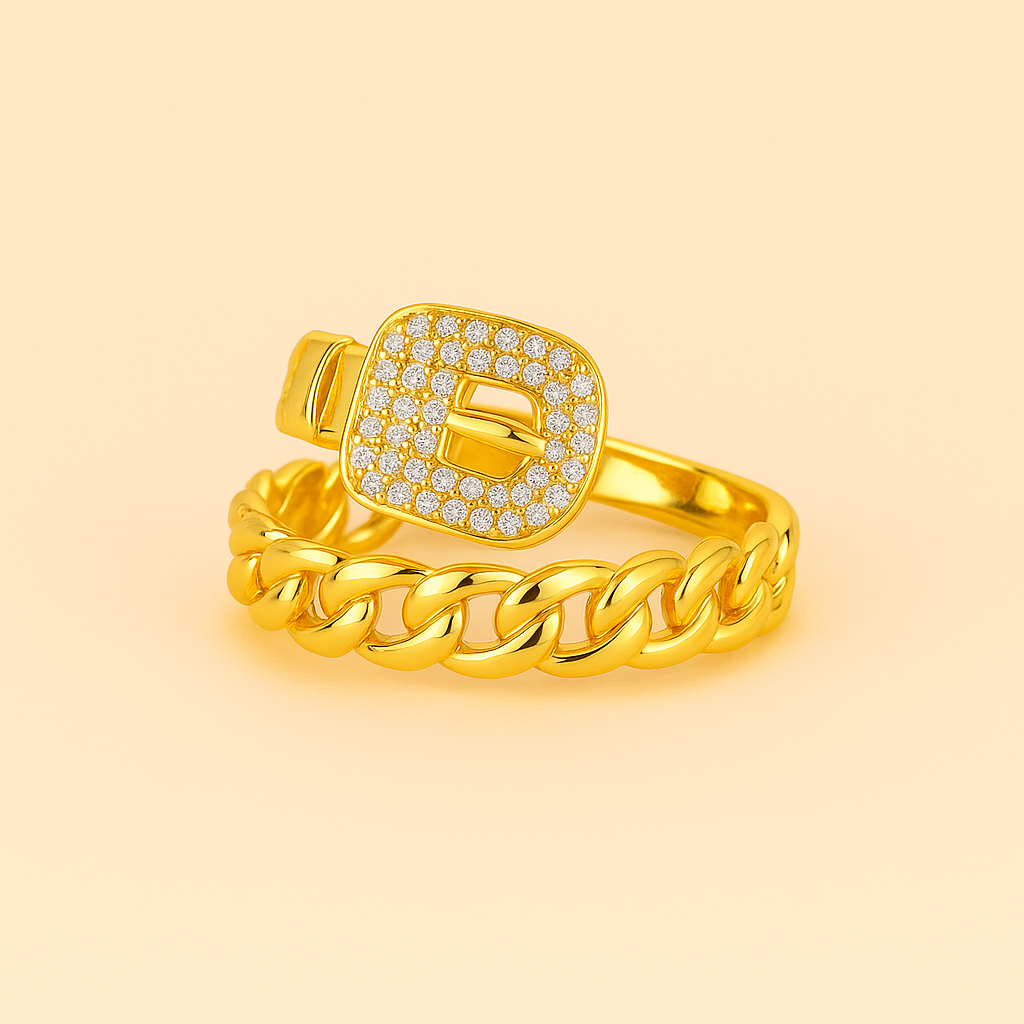 Elegant open band - Zirconia