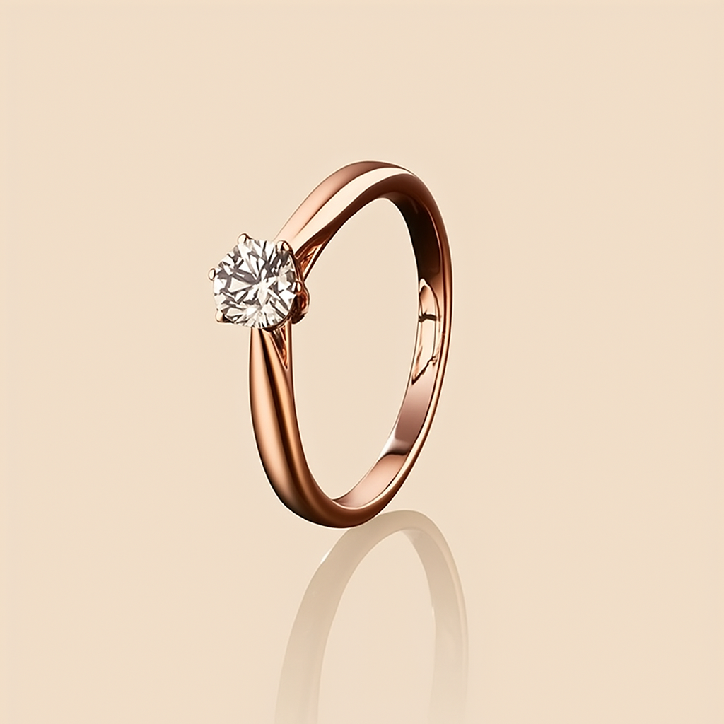 Timeless Zirconia Engagement Ring