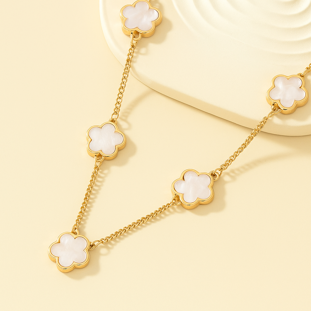 Elegant Floral Pendant Necklace for Women