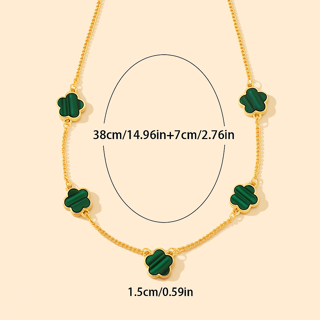 Elegant Floral Pendant Necklace for Women
