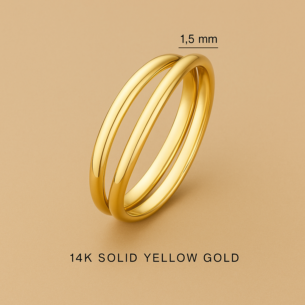 Léna Trielle Ring in 14k Gold