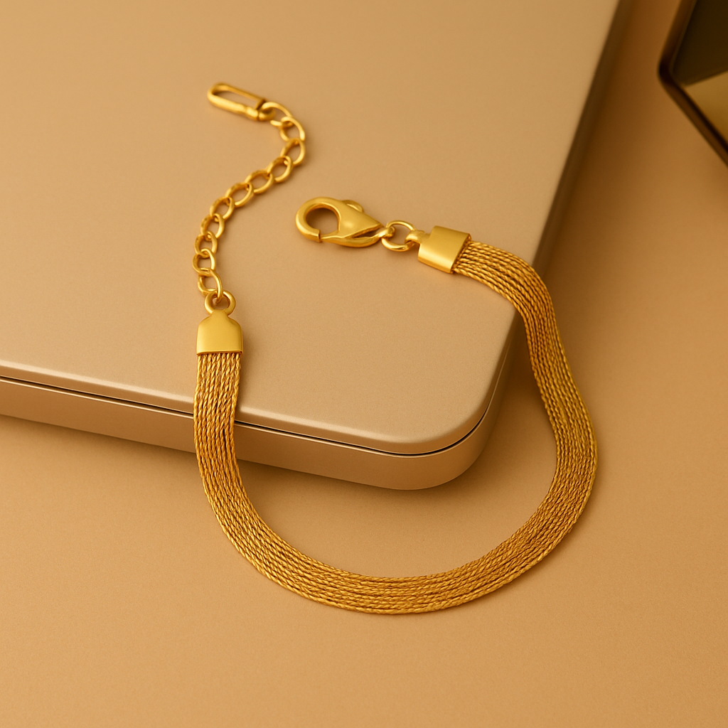 Emery Virell | Refined 16k Gold Bracelet