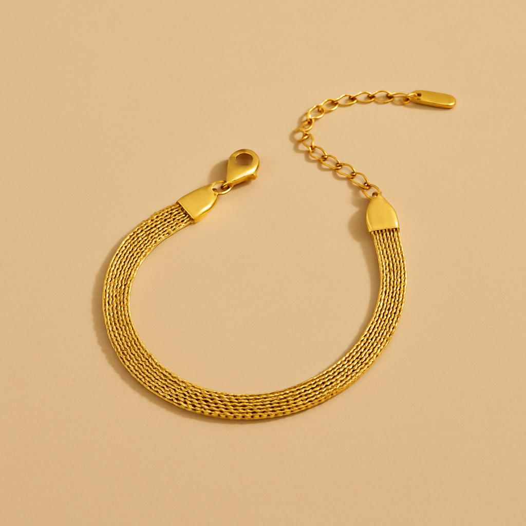 Emery Virell | Refined 16k Gold Bracelet