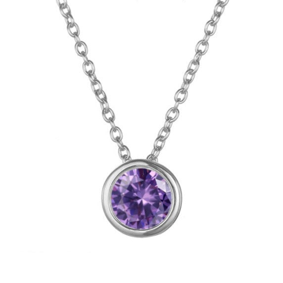 Lyra Spark: Timeless Birthstone Charm