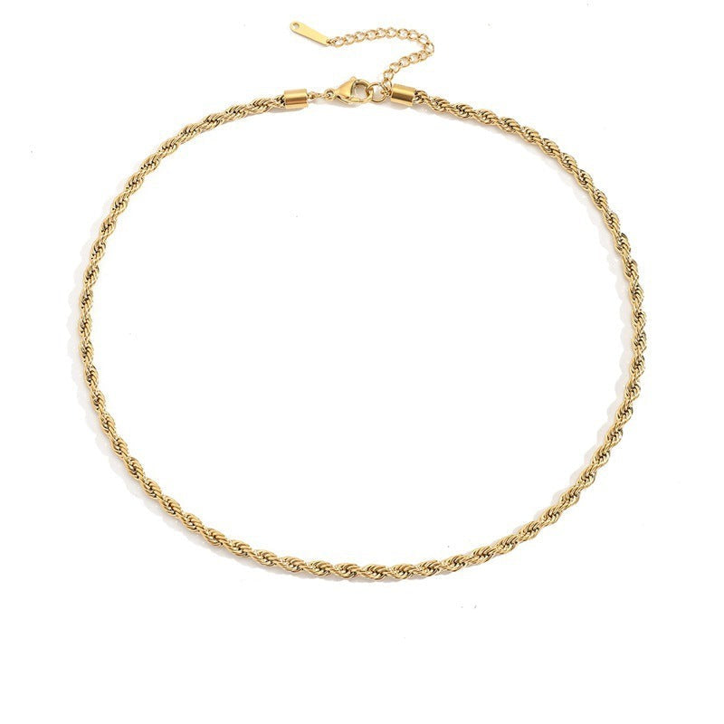 Olivia twisted necklace