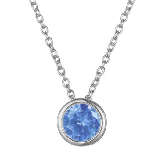 Lyra Spark: Timeless Birthstone Charm