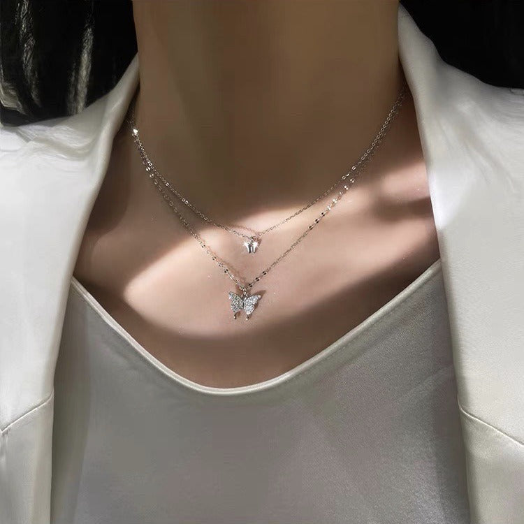 Fluttering Elegance: The Annabella Necklace
