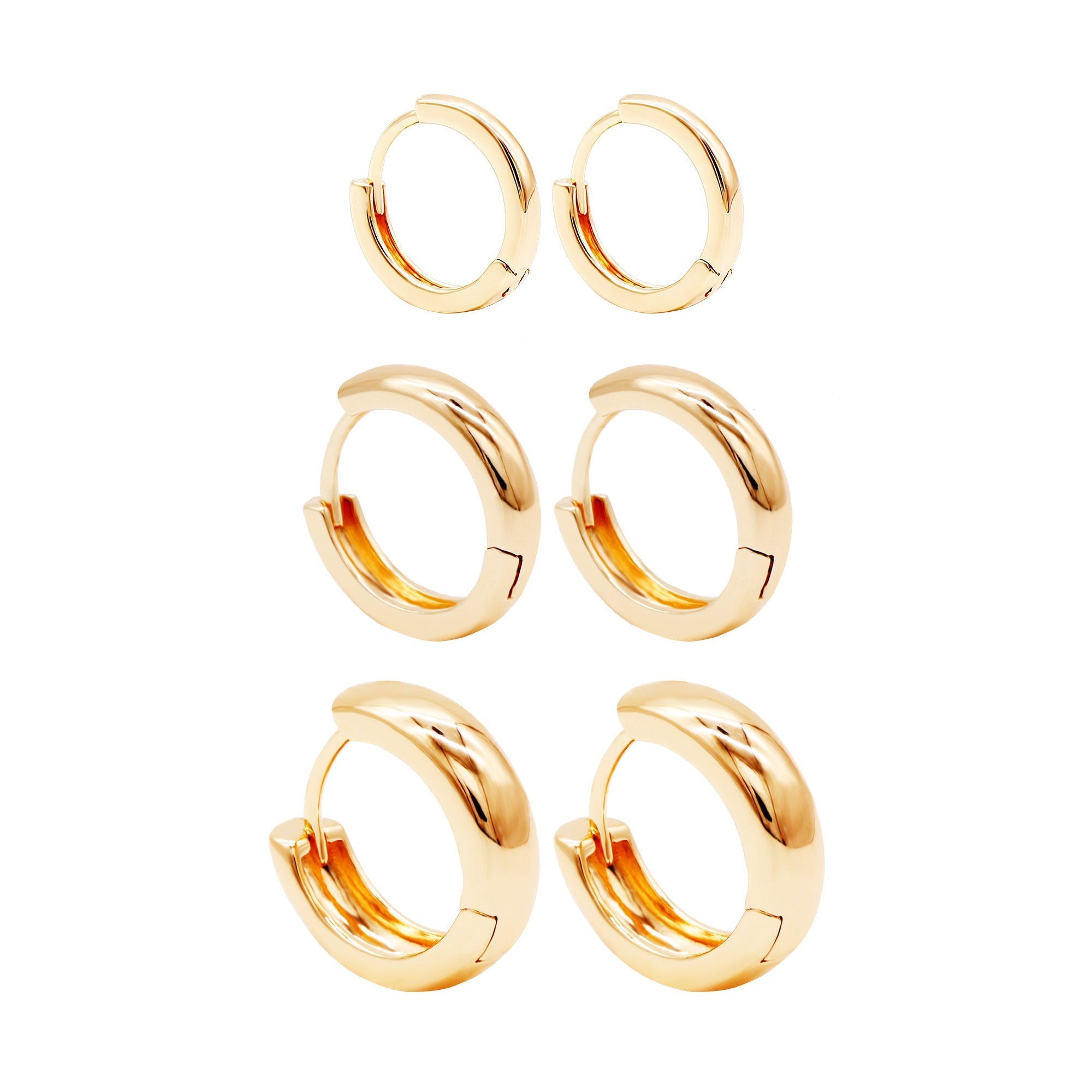 Aurelia Gold Hoop Earrings