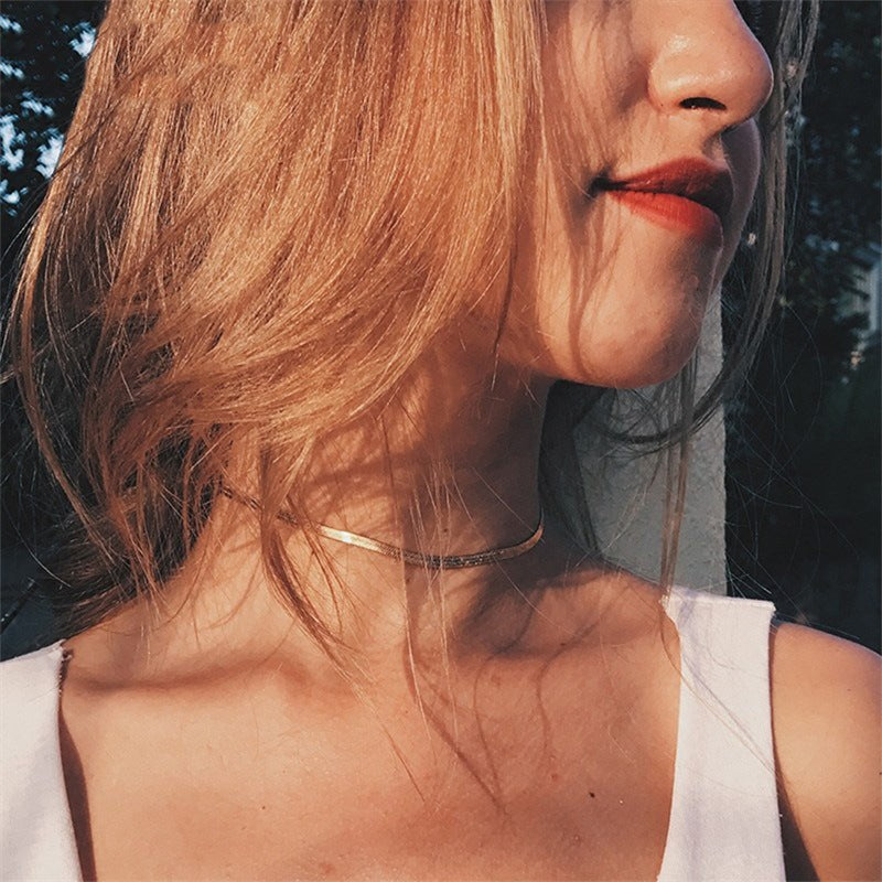 Stella Herringbone Necklace
