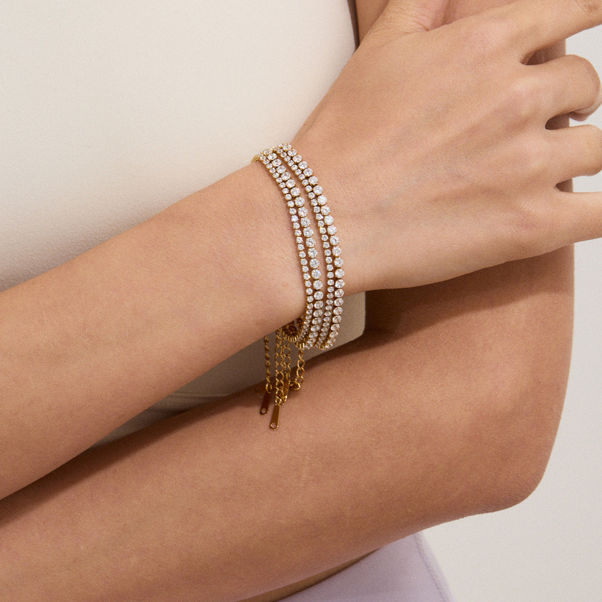 Sola Maroux | 18k Gold Bracelet Set