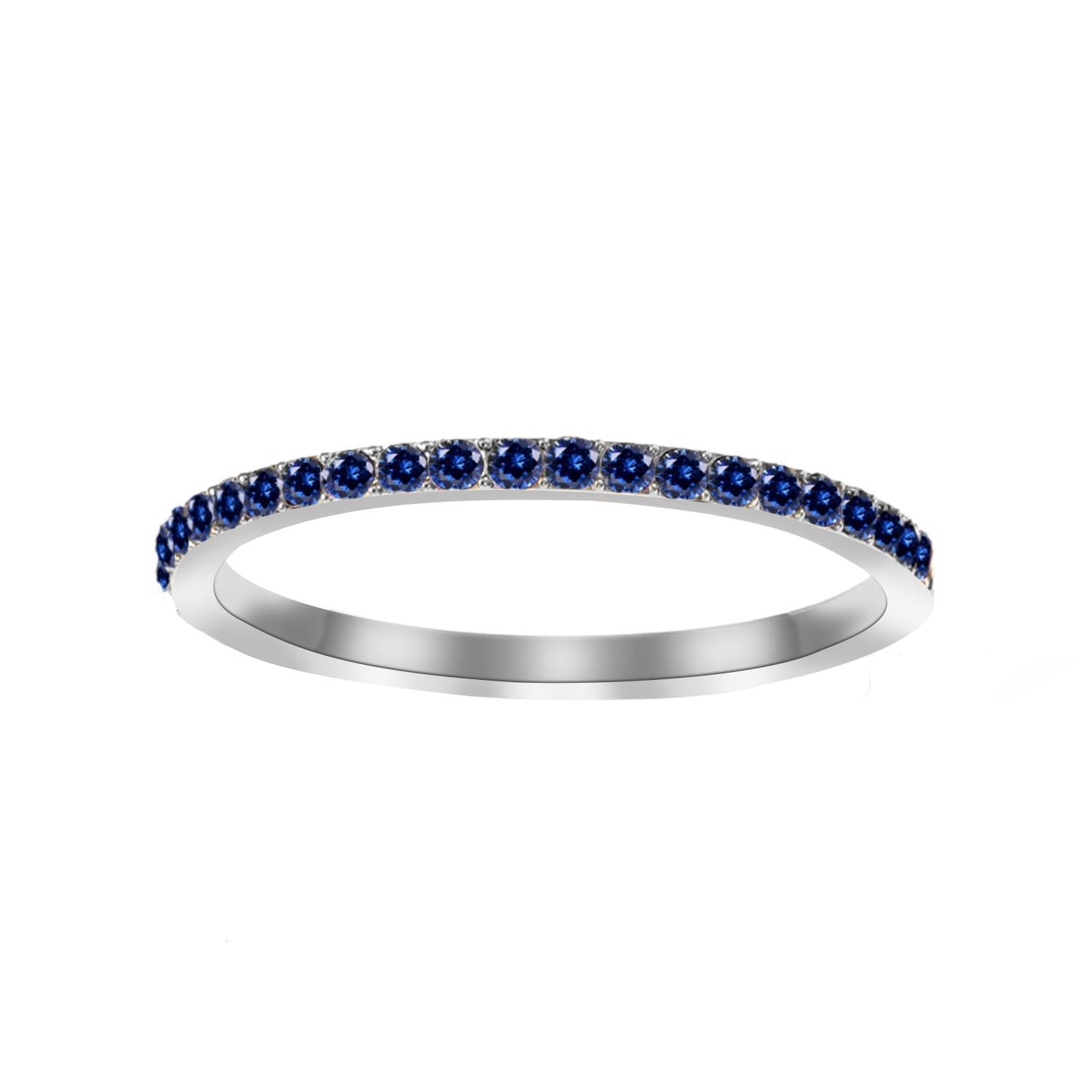 Soraya Azurite Ring | White Gold