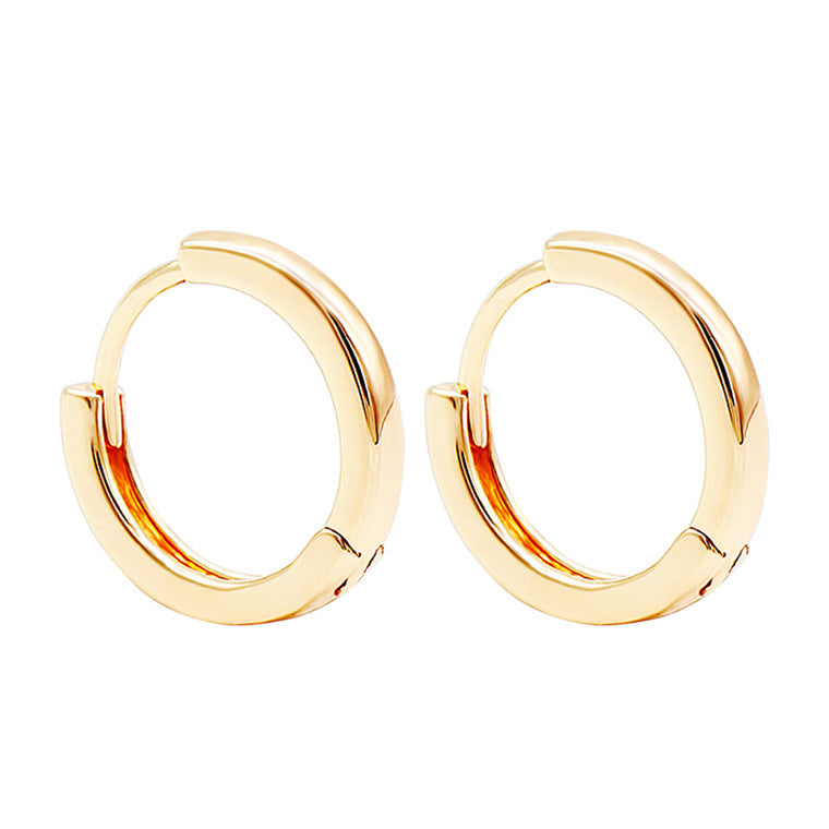 Aurelia Gold Hoop Earrings