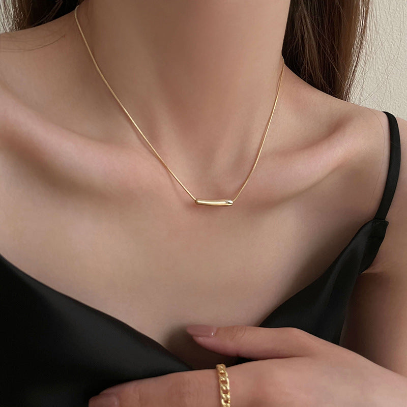 Sandra Snakebone Chain Pendant