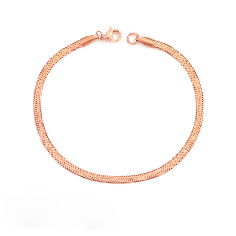 Stella Herringbone Necklace Bracelet