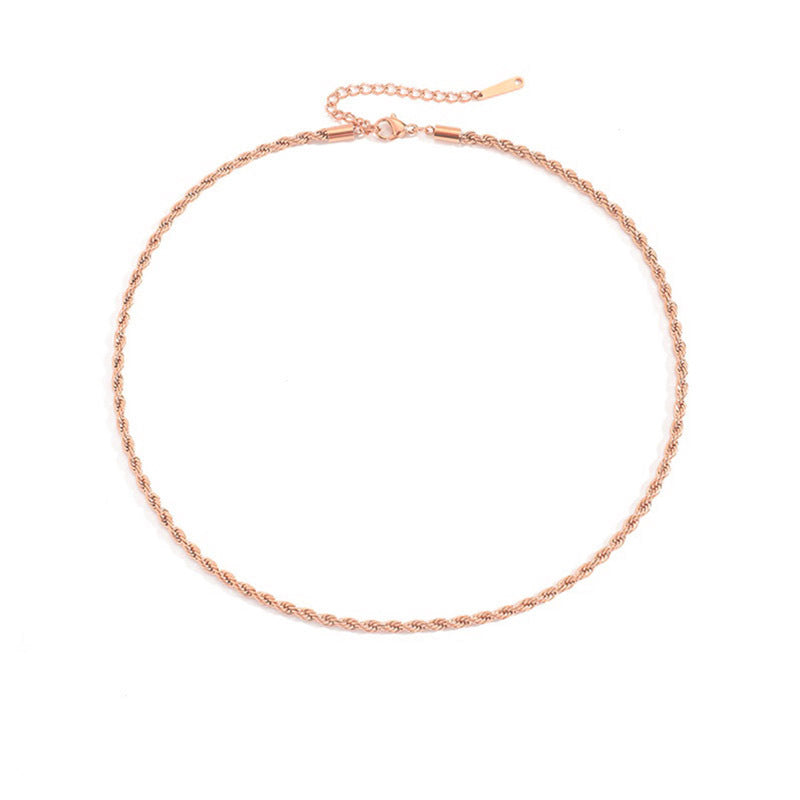 Olivia twisted necklace