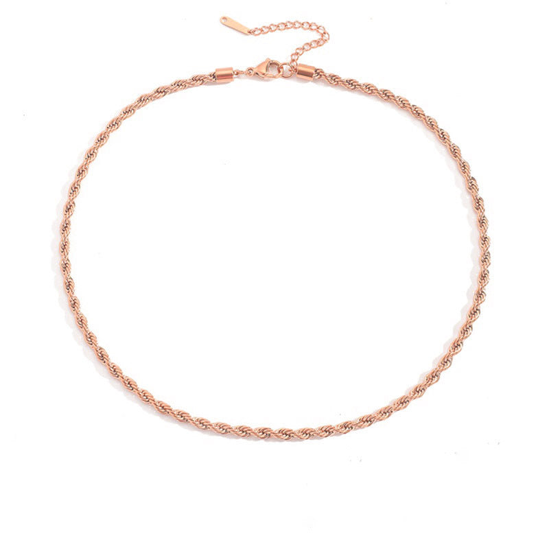 Olivia twisted necklace