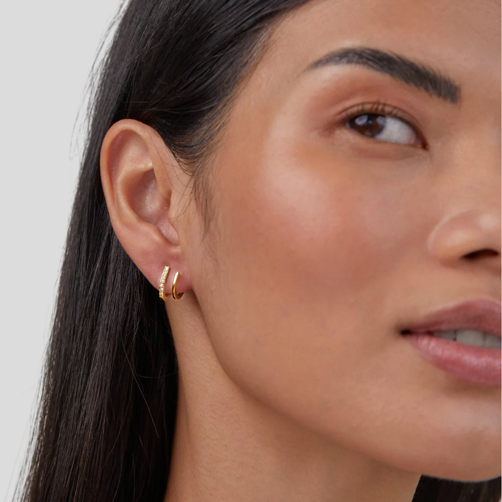 Crystal Earrings with Prong Setting