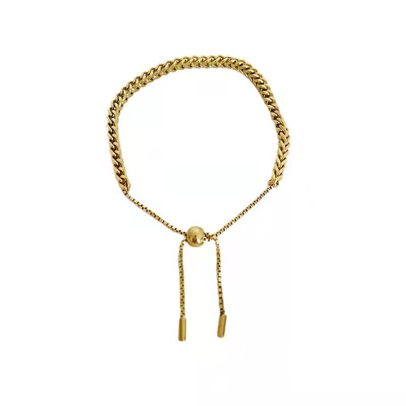 Radiant Strength: Gold Fortitude Bracelet