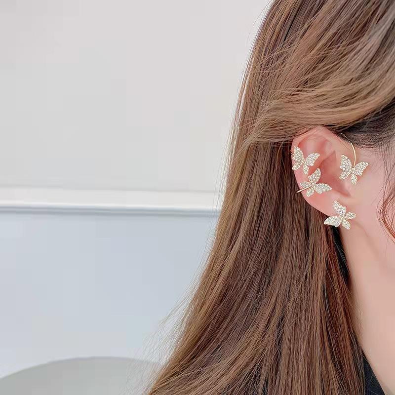 Butterfly Bloom: Crescent Earrings
