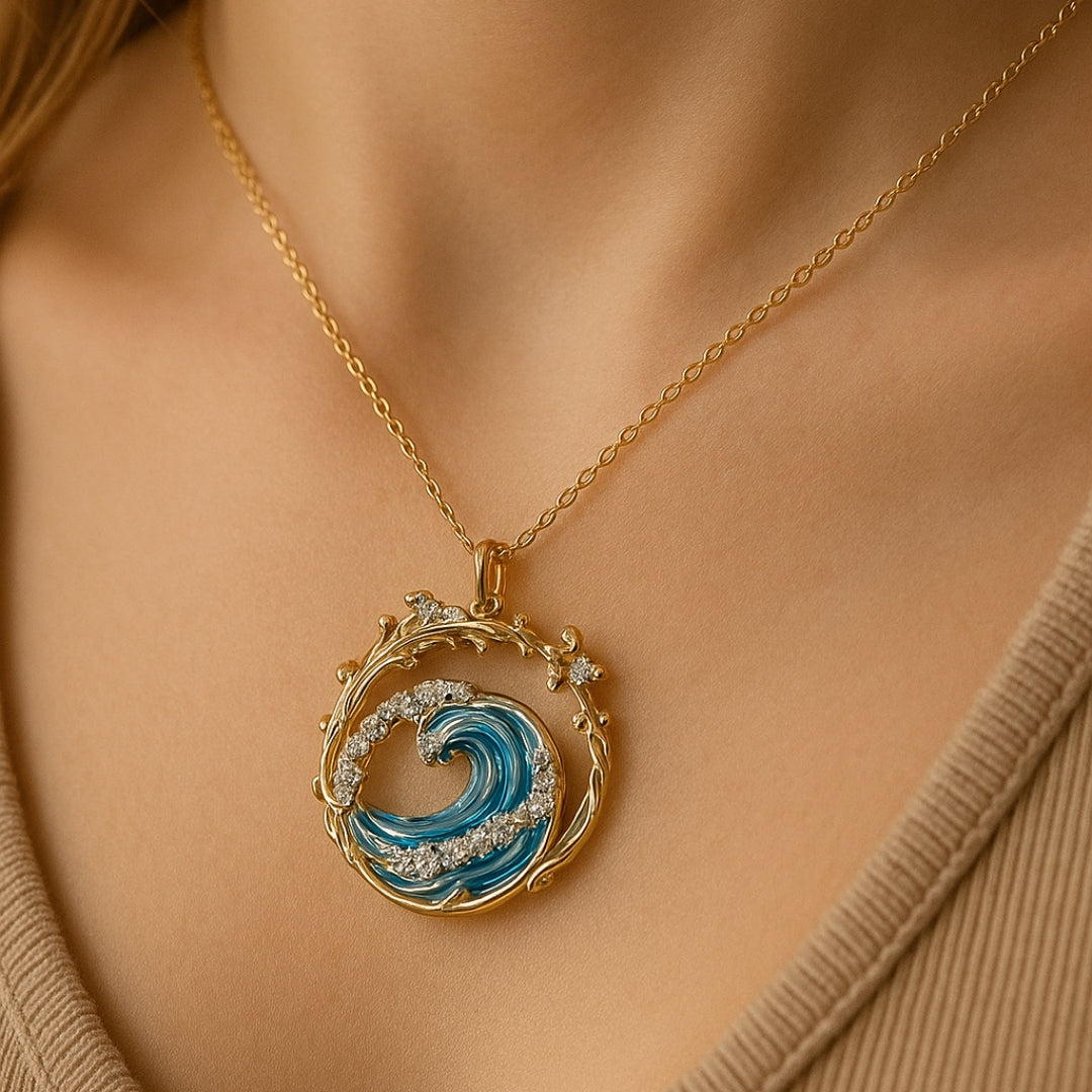 Mystic Ocean’s Oath Pendant Necklace