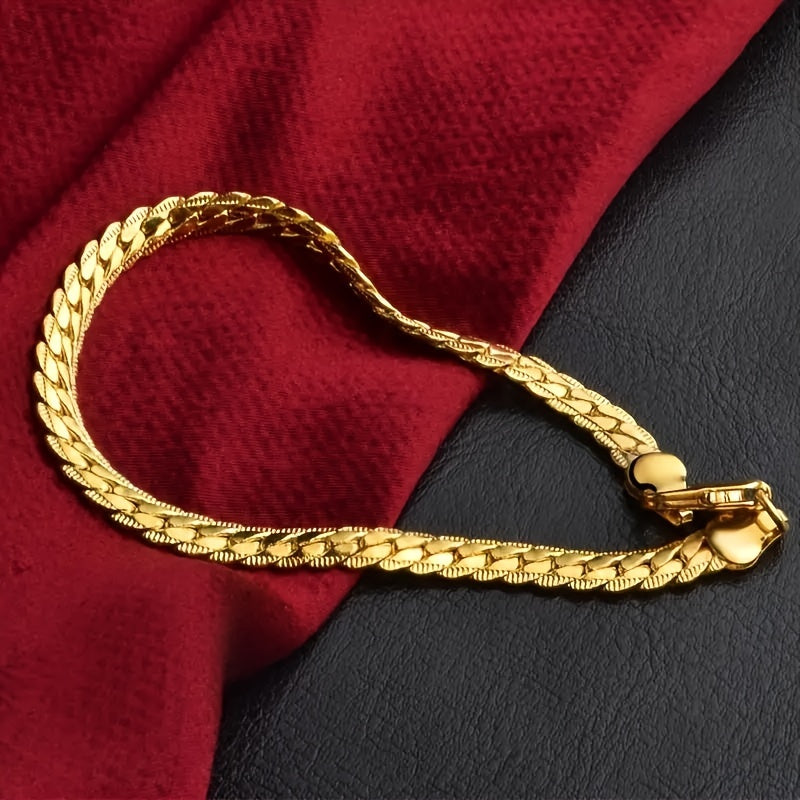 Golden Grace Cuff Sleek Bracelet for Effortless Everyday Elegance
