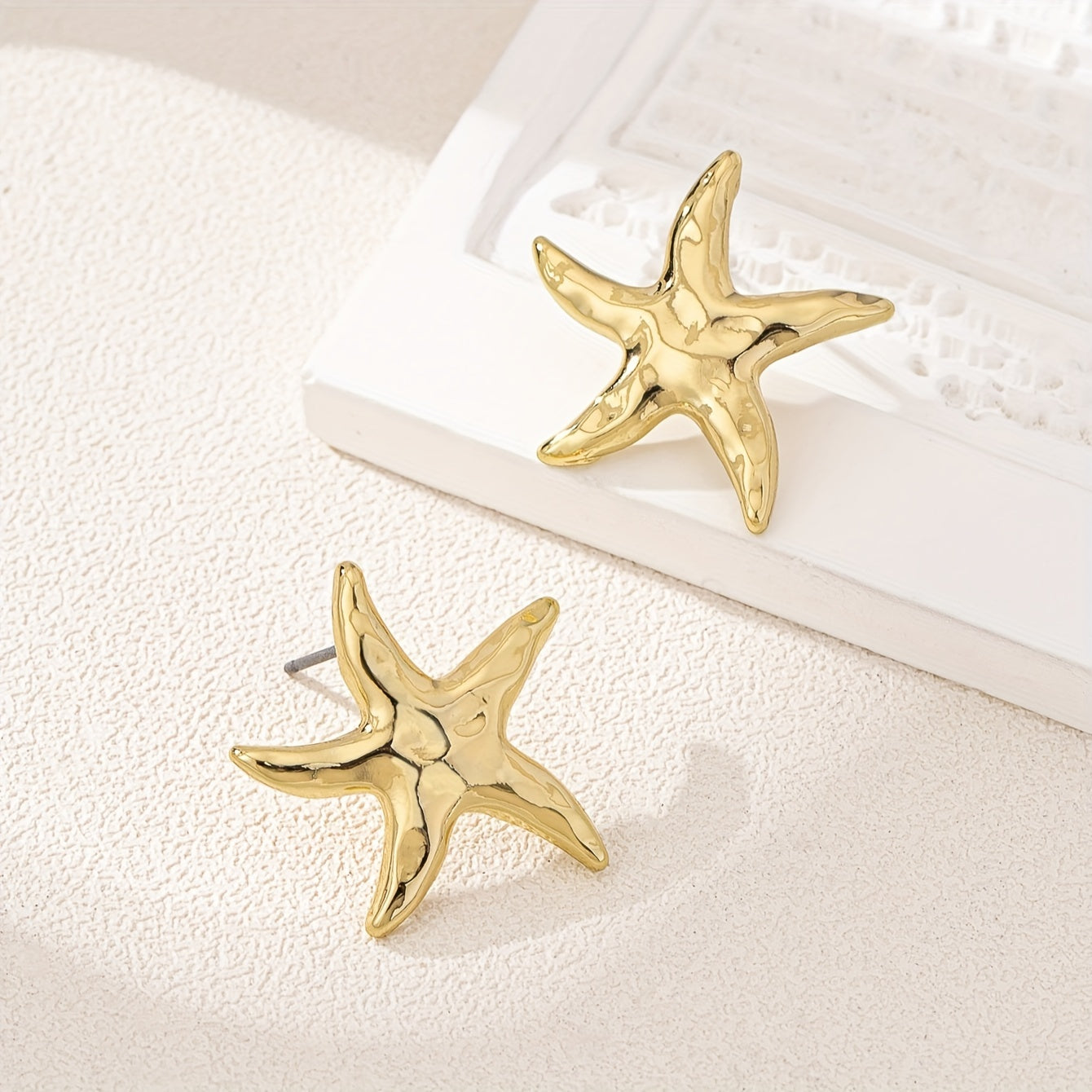 Starry Shores Bohemian Golden Stud Earring