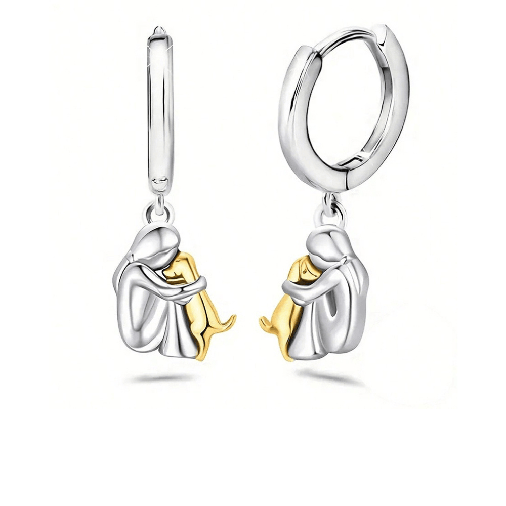Ametis Hug Pendant with Matching Earrings - For a Limited Time Only
